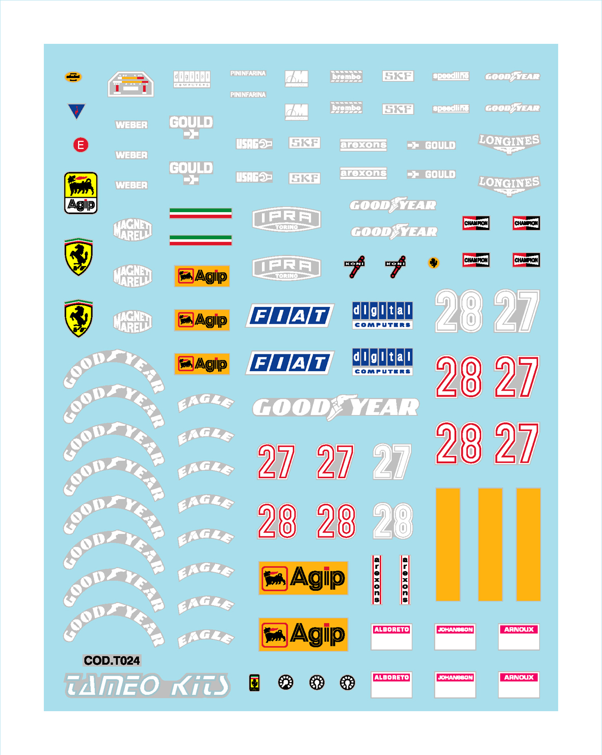 Tameo TMK 026 kit montaggio 1/43 metallo