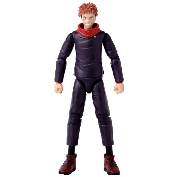 Bandai Anime Heroes Itadori Yuji Black Flash action figure 17 cm