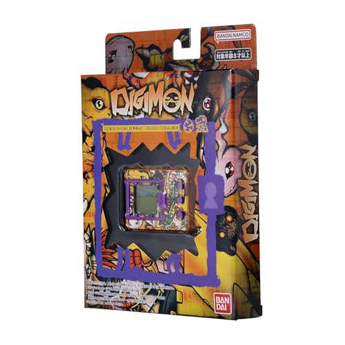 Bandai Digimon Agumon Digivolution animale virtuale arancione