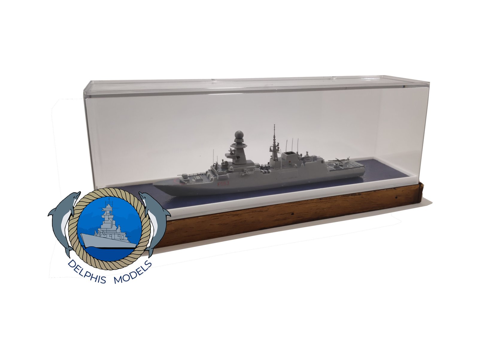 Delphis Models FREMM F593 Carabiniere modello nave 1:700 fregata