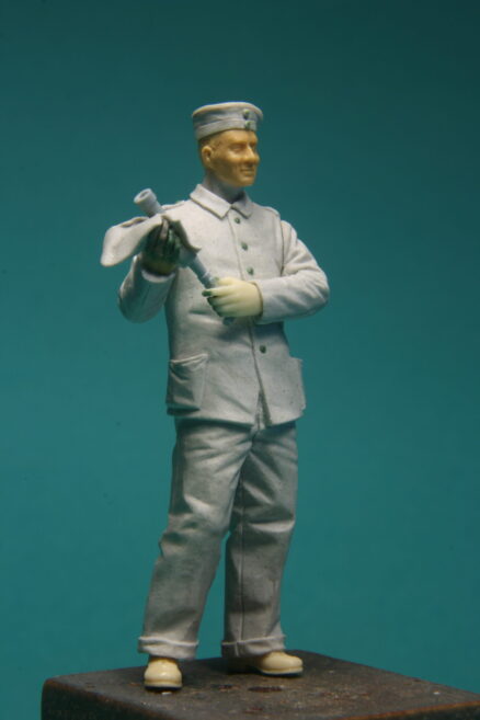 Model Cellar German aircraft mechanic #2 statuetta resina