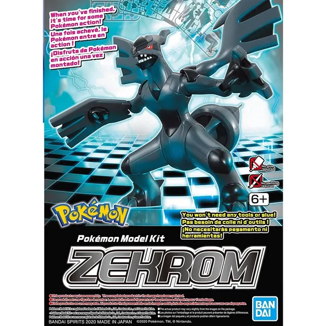 Bandai Pokémon Zekrom statuetta articolata 11 cm