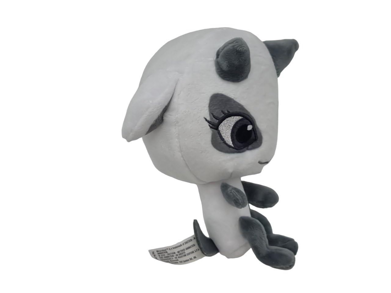 Miraculous Kwami Ziggy peluche 15 cm capra grigia