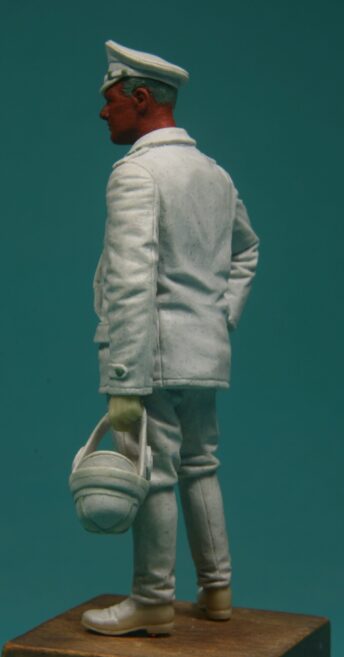 Model Cellar WWI Russian Pilot busto in resina