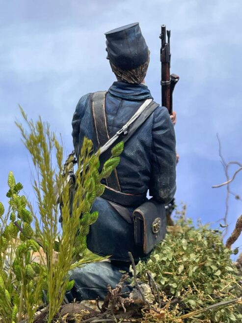 Model Cellar Union Infantryman busto Gettysburg 1863