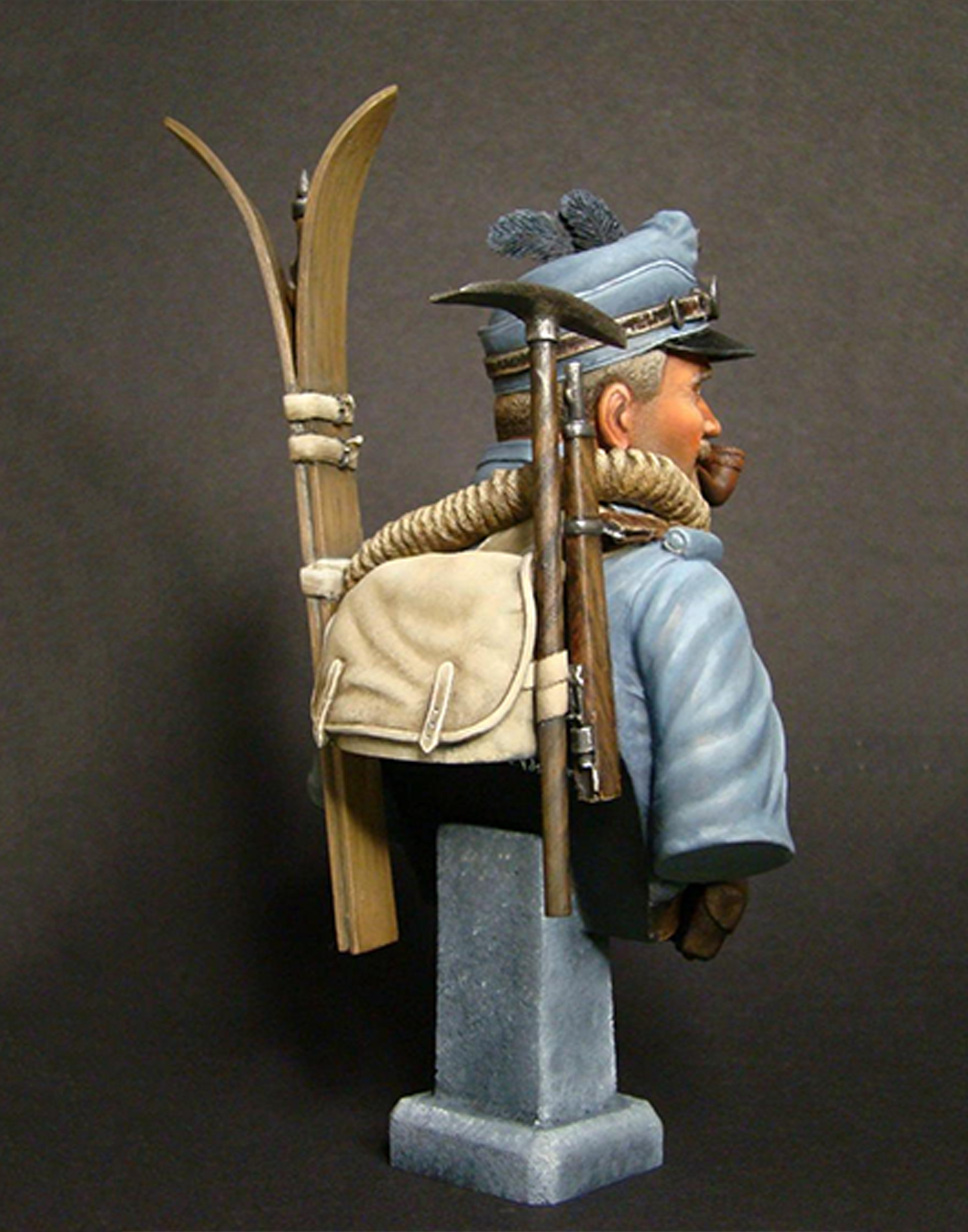 Model Cellar WWI Austro-Hungarian Alpine Ski Trooper figurino