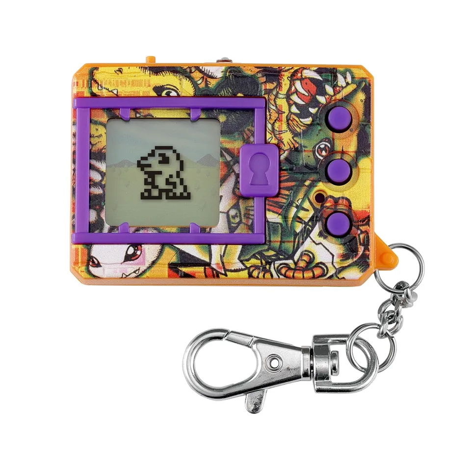 Bandai Digimon Agumon Digivolution animale virtuale arancione
