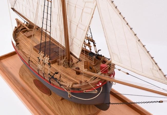 MarisStella Brazzera 1:32 kit modello nave 72cm legno noce