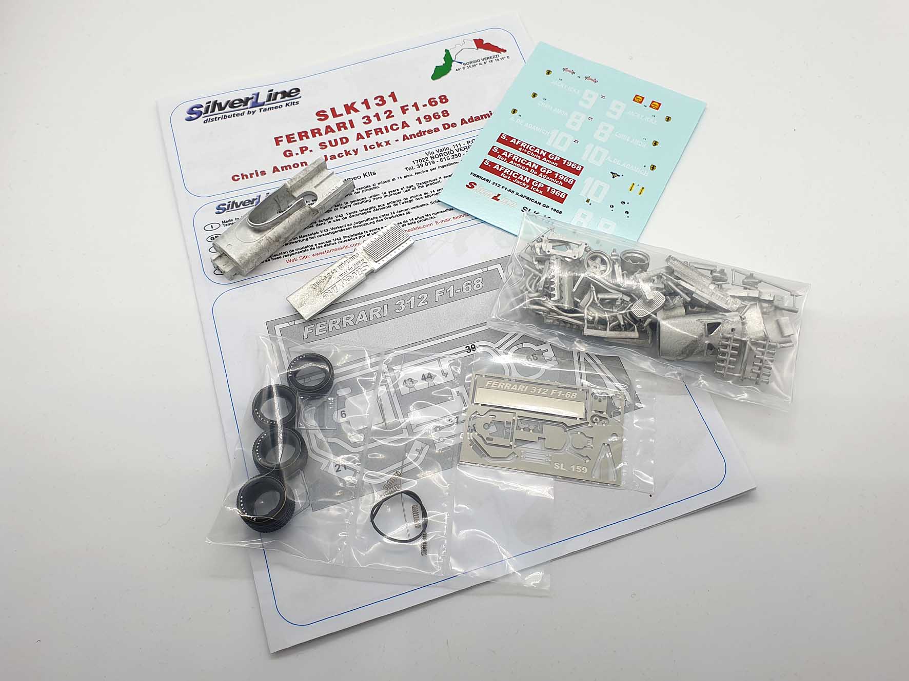 Tameo Kits SLK 131 kit montaggio 1/43
