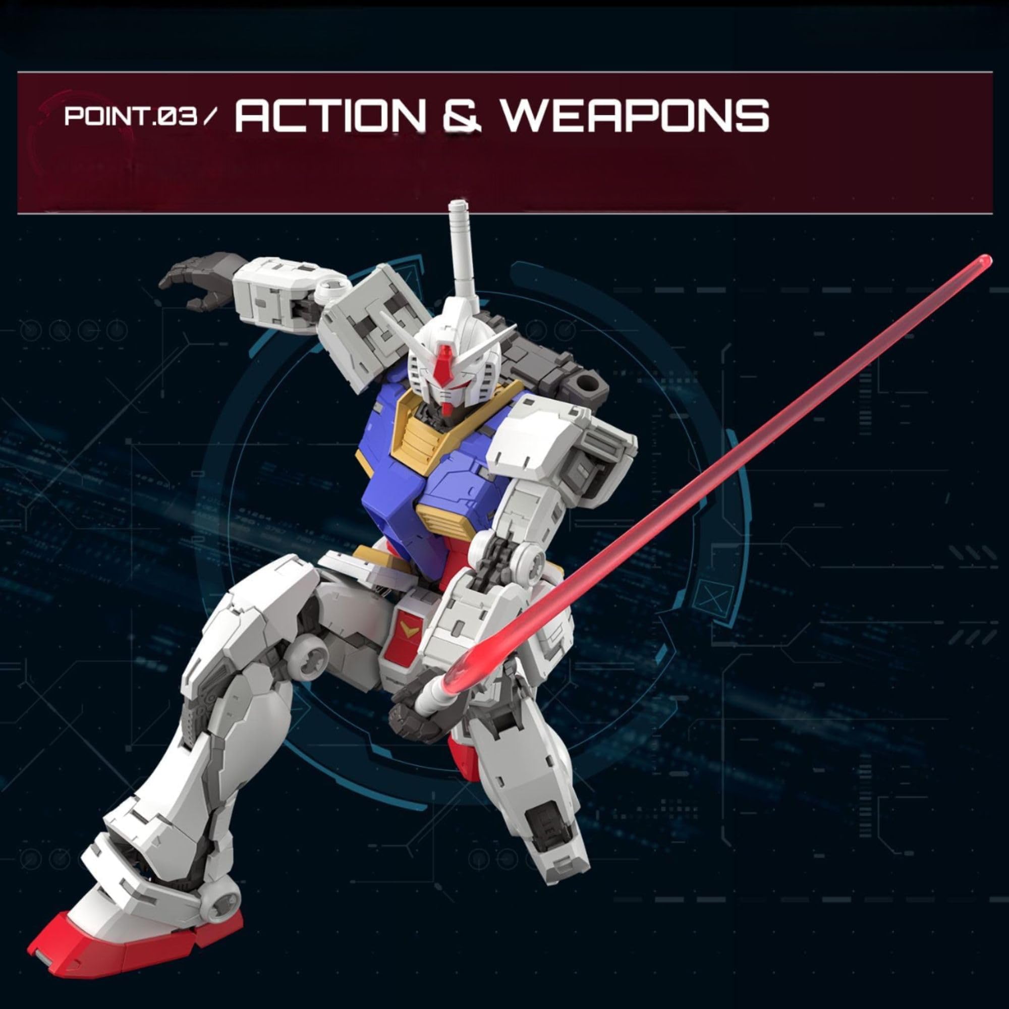 Bandai RG RX-78-2 Gundam Ver.2.0 model kit 1/144