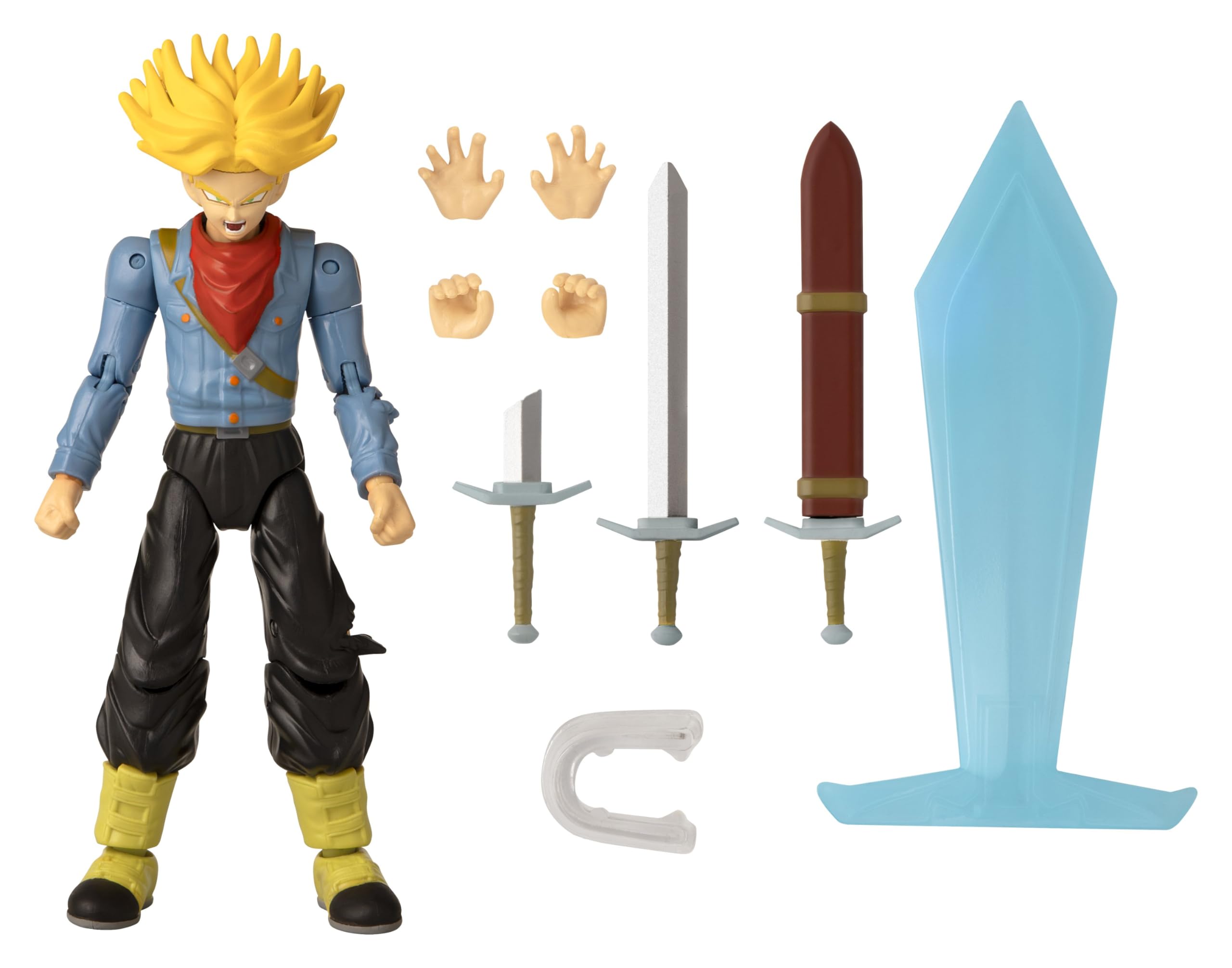 Bandai Dragon Stars Trunks vs Zamasu action figure 17 cm 2 pezzi snodata