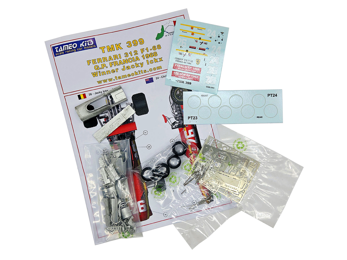 Tameo TMK 399 kit 1/43 Ferrari 312