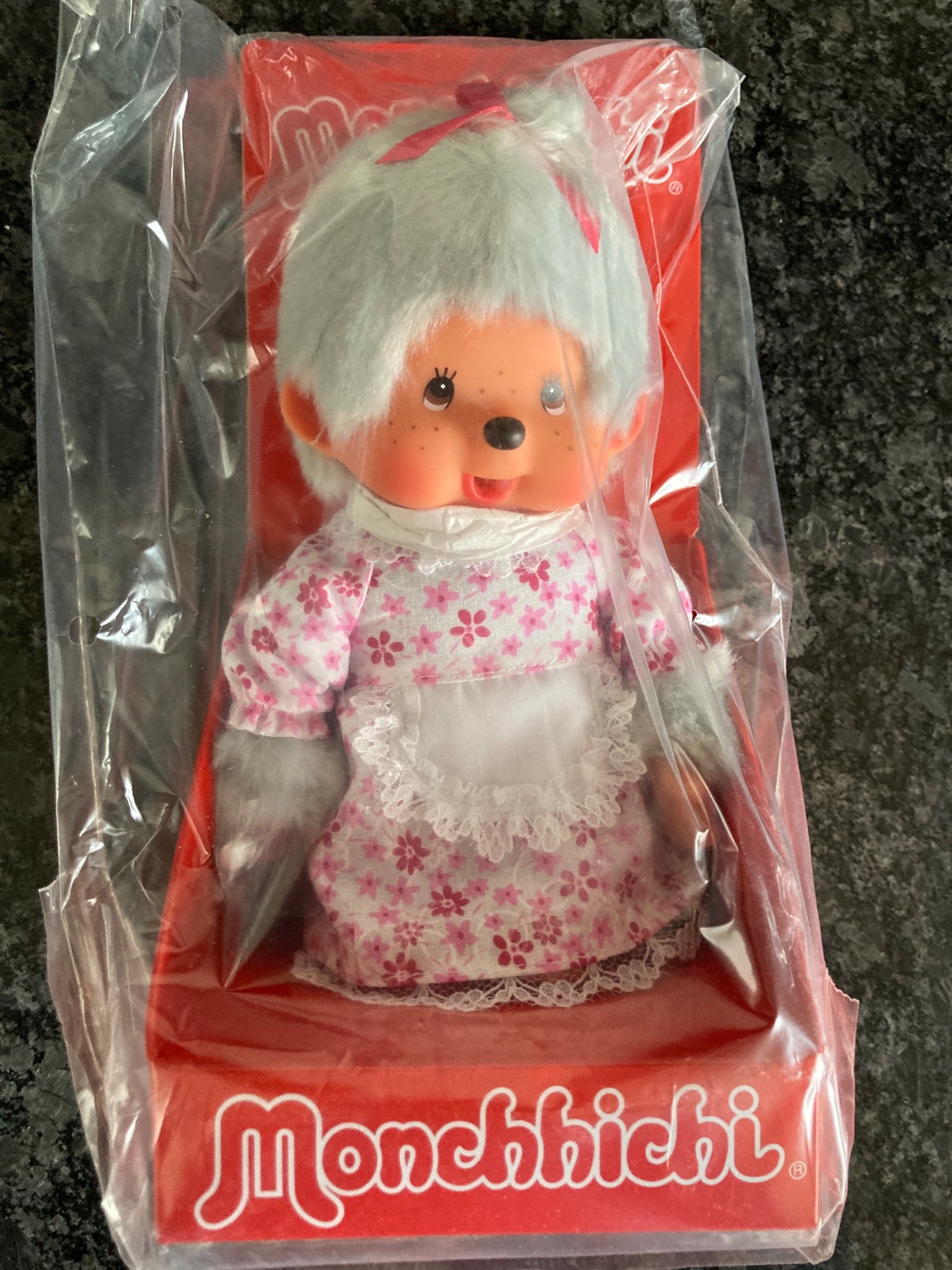 Bandai Monchhichi Unicorno peluche 20 cm anni 80