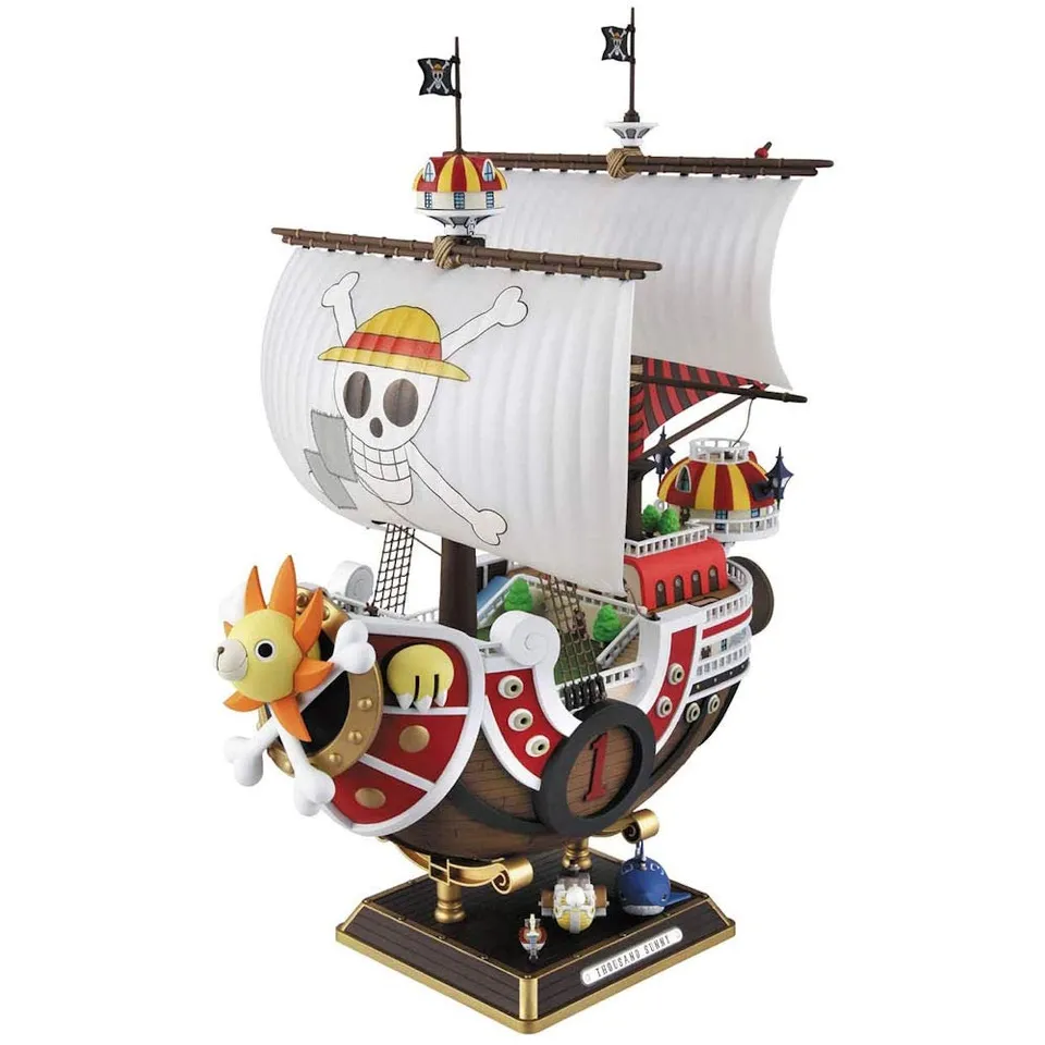 Bandai One Piece Thousand Sunny Wano kit modello multicolore
