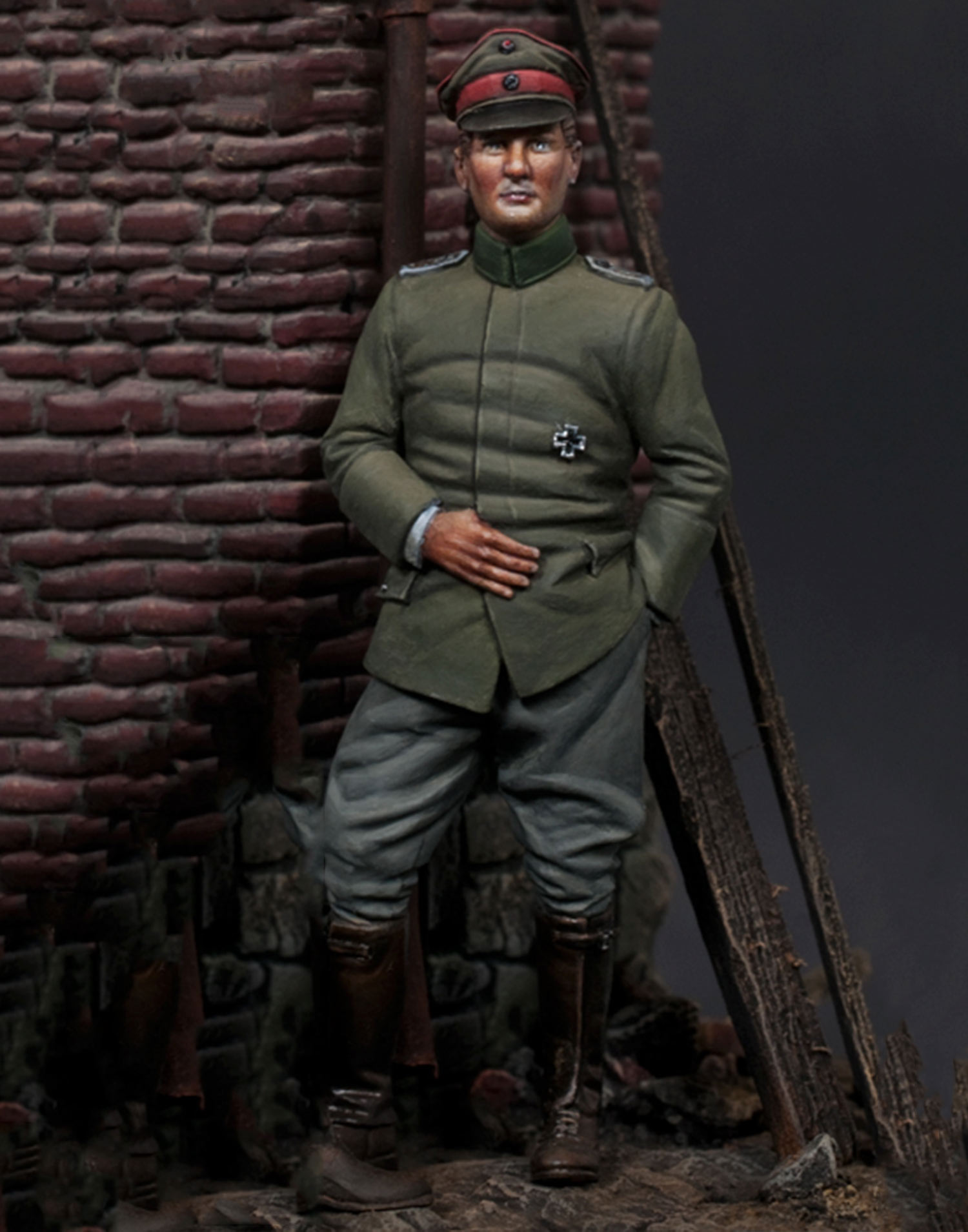 Model Cellar WWI German Infantry Officer figurino ufficiale