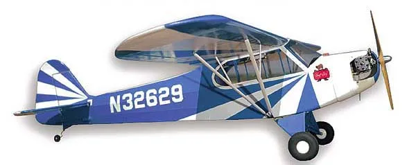 SIG Clipped Wing Cub ricambio naca motore 1/6