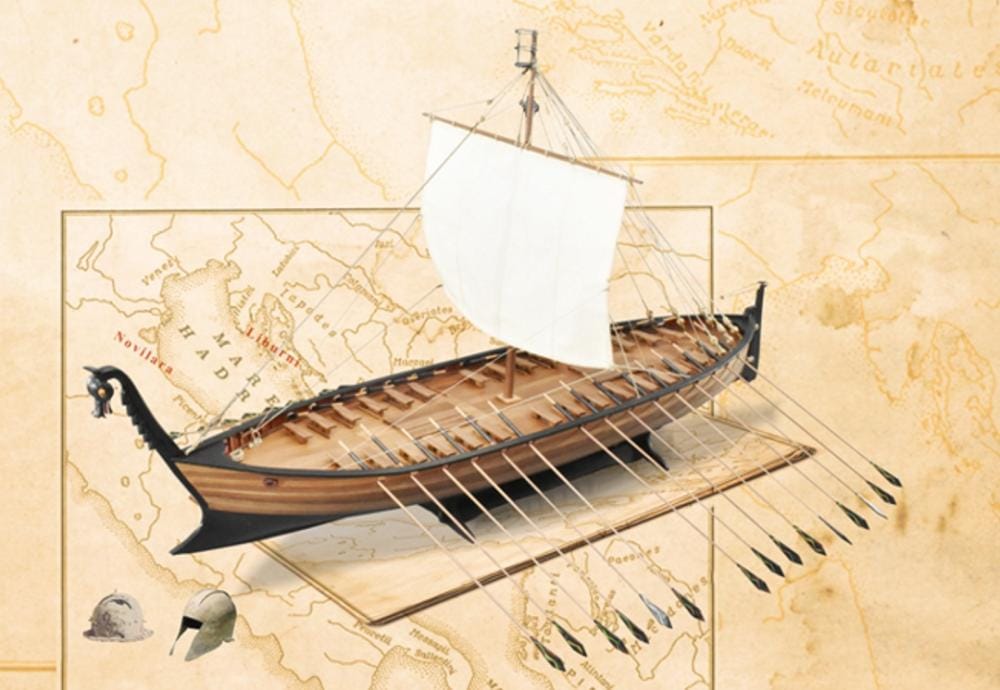 MarisStella Novilara 1:35 kit nave legno 600 a.C.