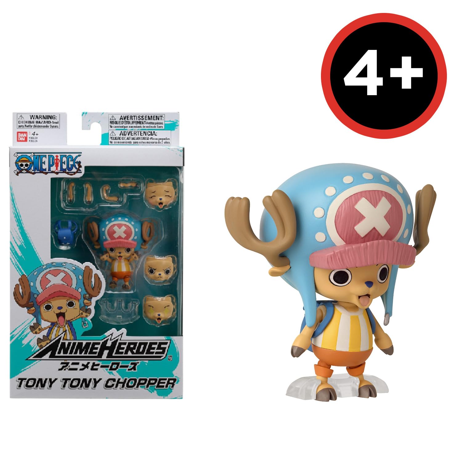One Piece Anime Heroes Chopper action figure 7 cm 36936