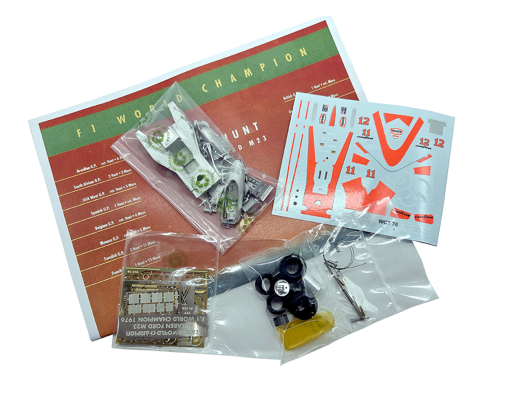 Tameo WCT 76 kit modellino scala 1/43