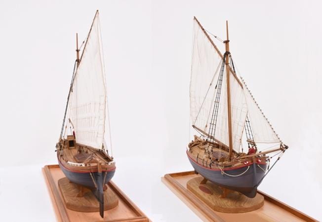 MarisStella Brazzera 1:32 kit modello nave 72cm legno noce