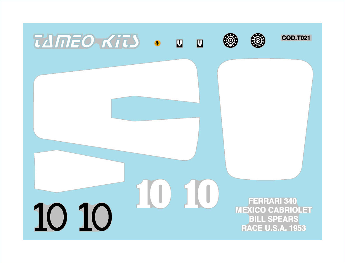 Tameo Kits TMK 033 kit montaggio in metallo