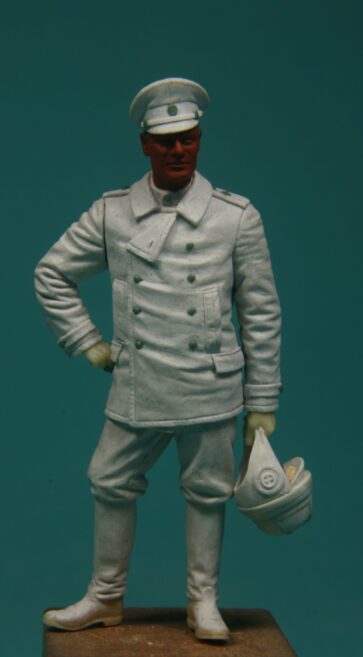 Model Cellar WWI Russian Pilot busto in resina