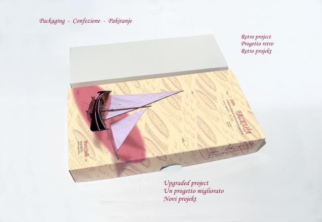 MarisStella Falkusa 1:20 kit nave legno 70,4 cm vele
