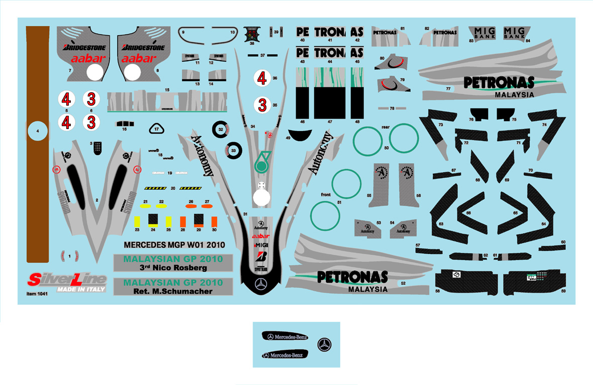 Tameo SLK 073 kit montaggio 1/43 Silver Line