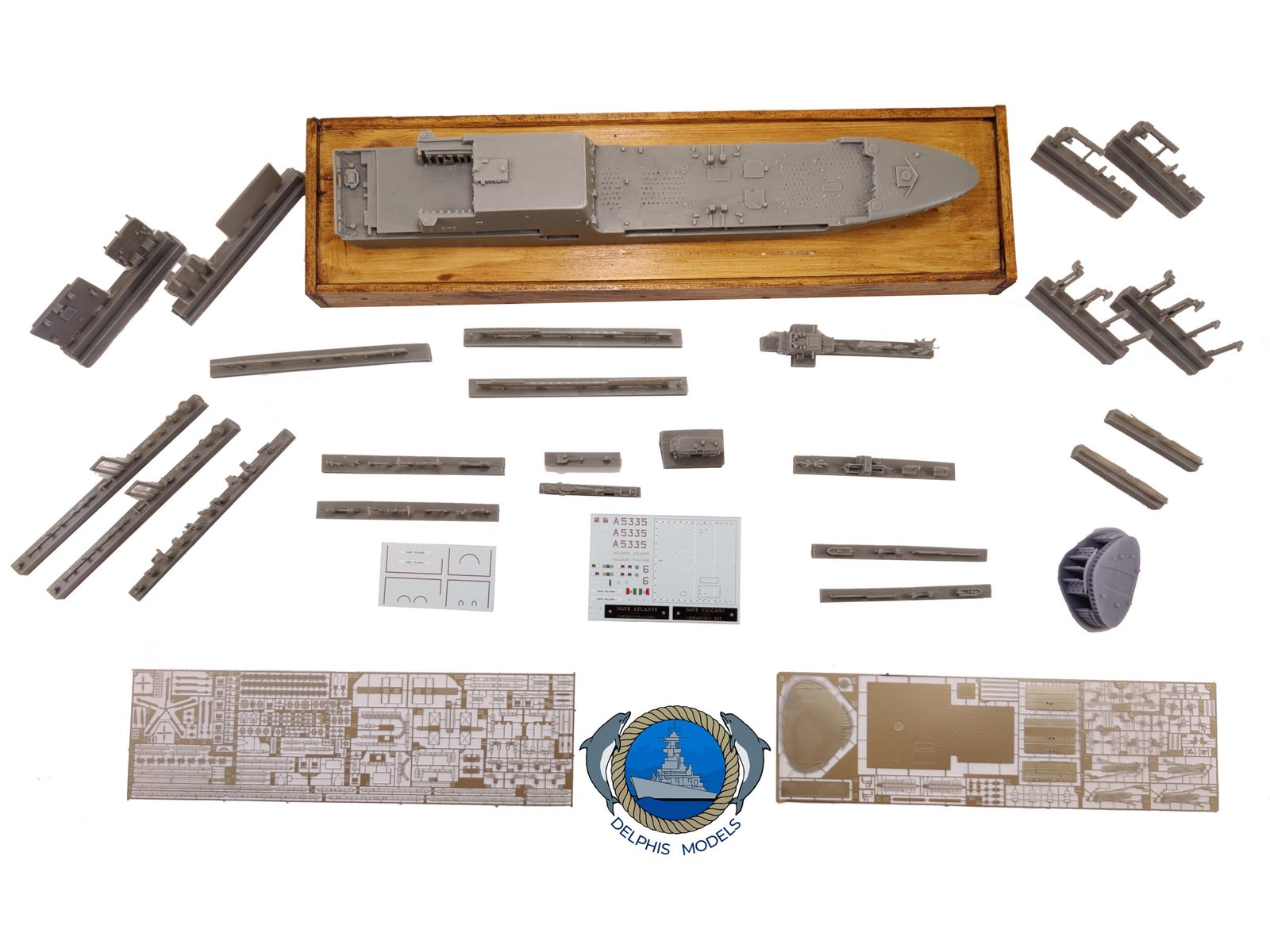 Delphis Models LSS Vulcano A 5335 kit resina fotoincisioni