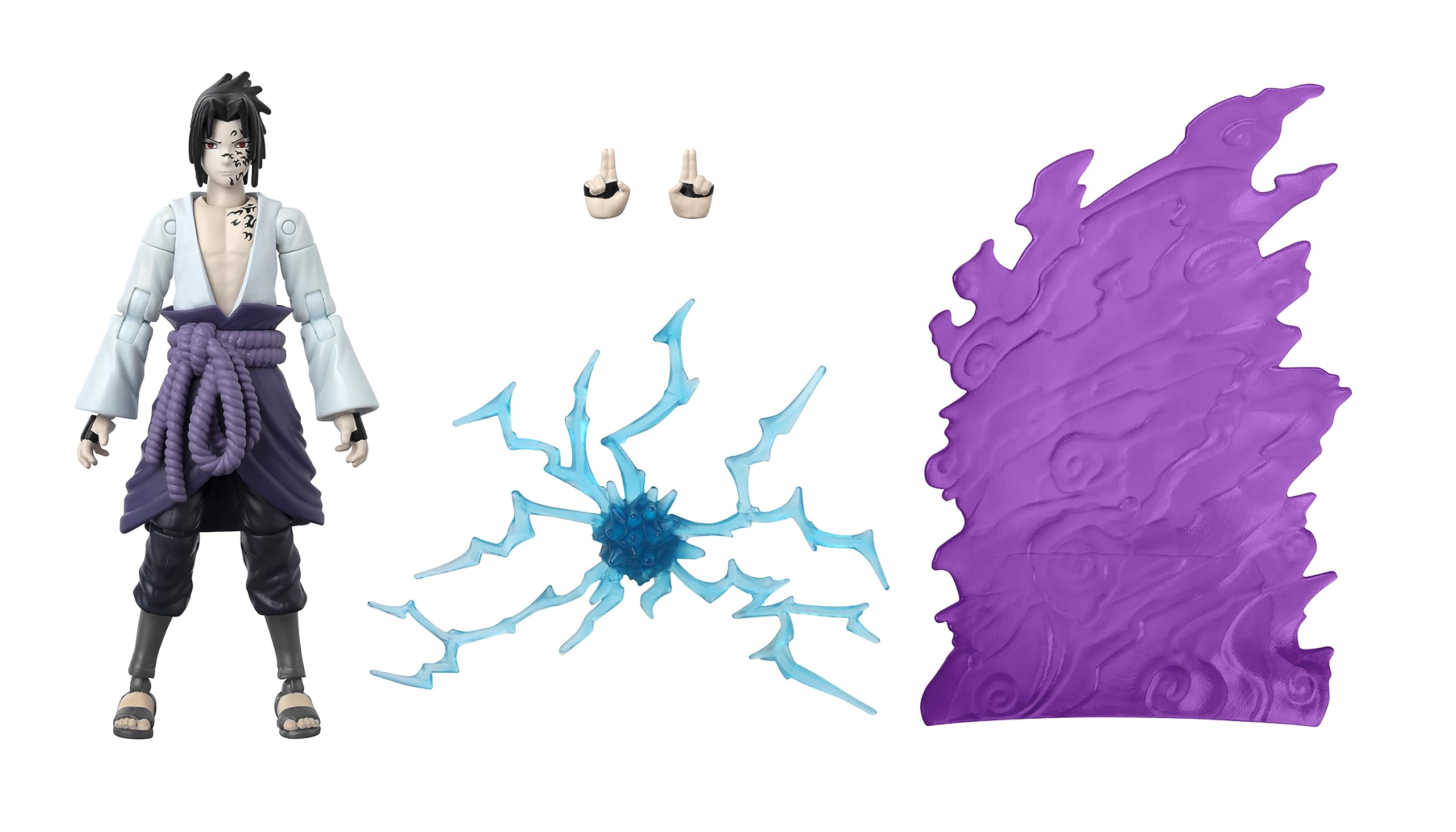 Bandai Anime Heroes Beyond Sasuke Uchiha action figure 17 cm