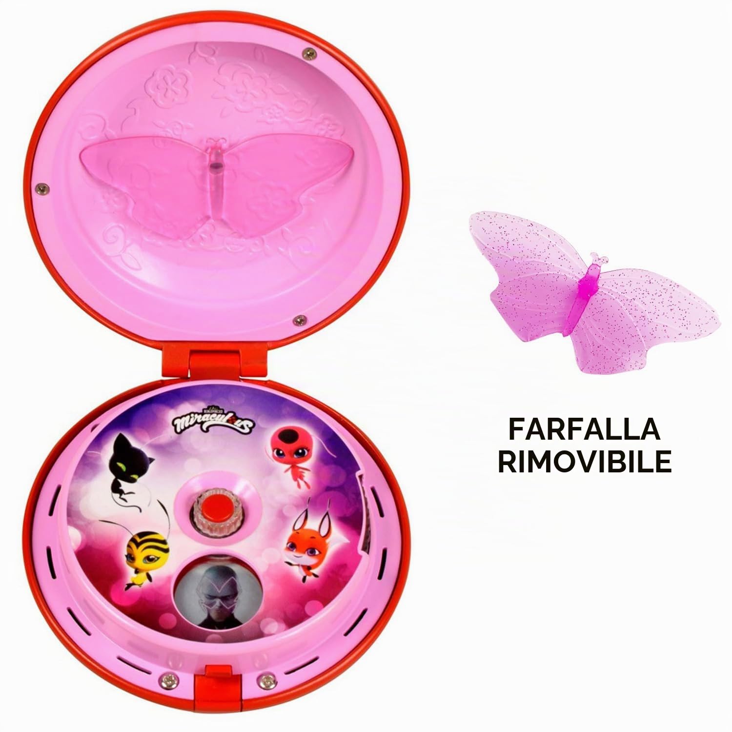 Bandai Miraculous Telefono magico Ladybug giocattolo sonoro tedesco