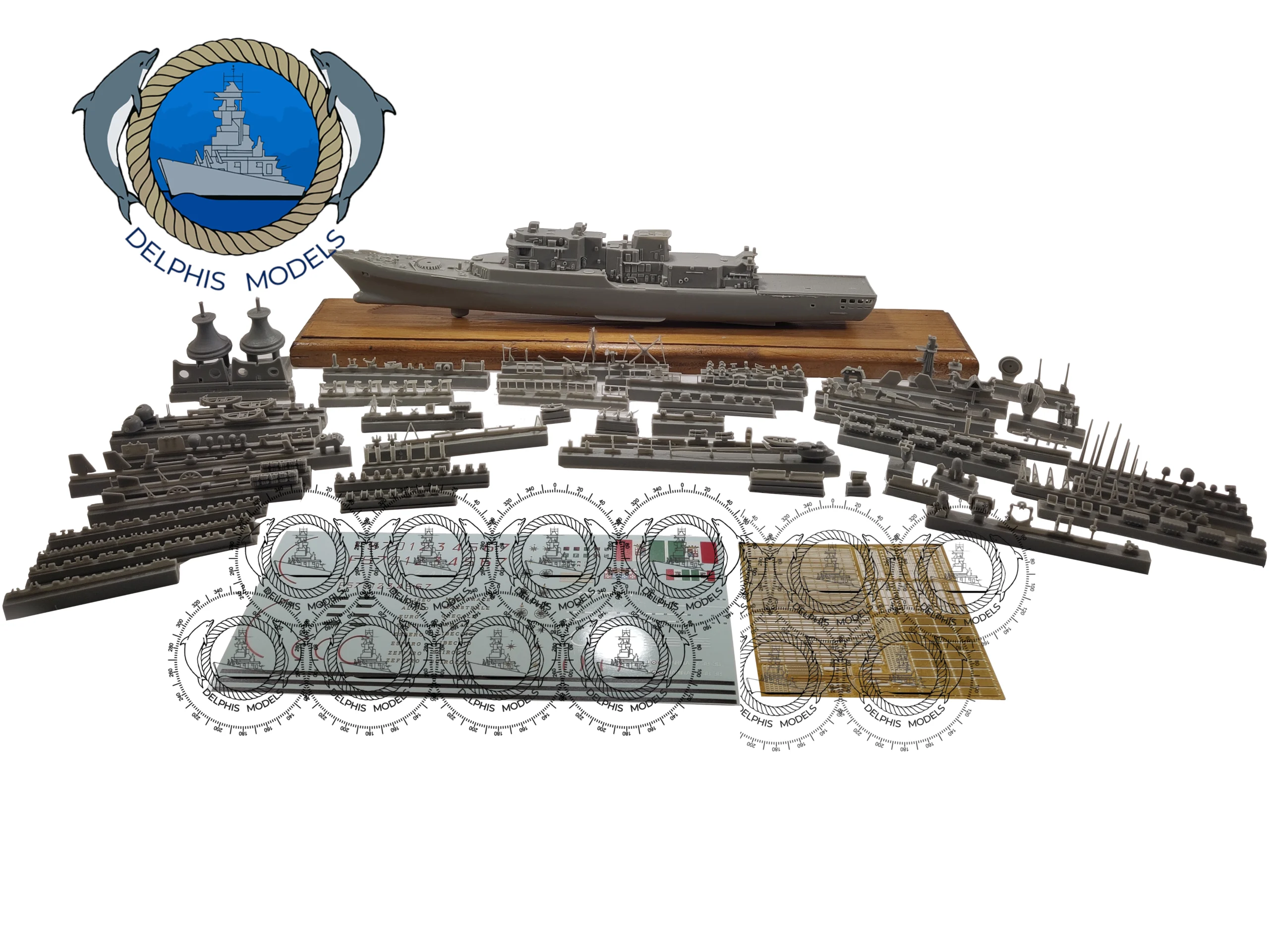 Delphis Models Maestrale F570 kit modello 1:350