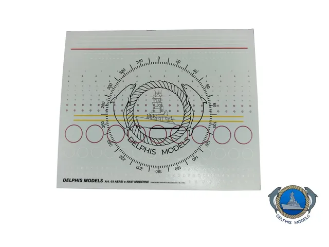 Delphis Models M.M.I. decal 1/700 linee e cerchi