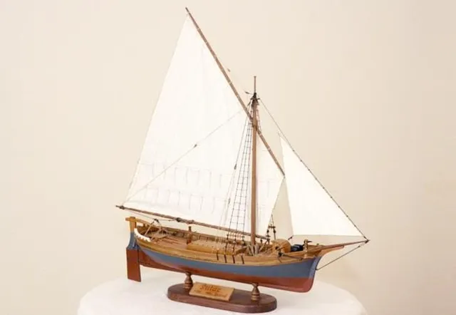 MarisStella Stilac 1:32 kit modello barca legno con vele