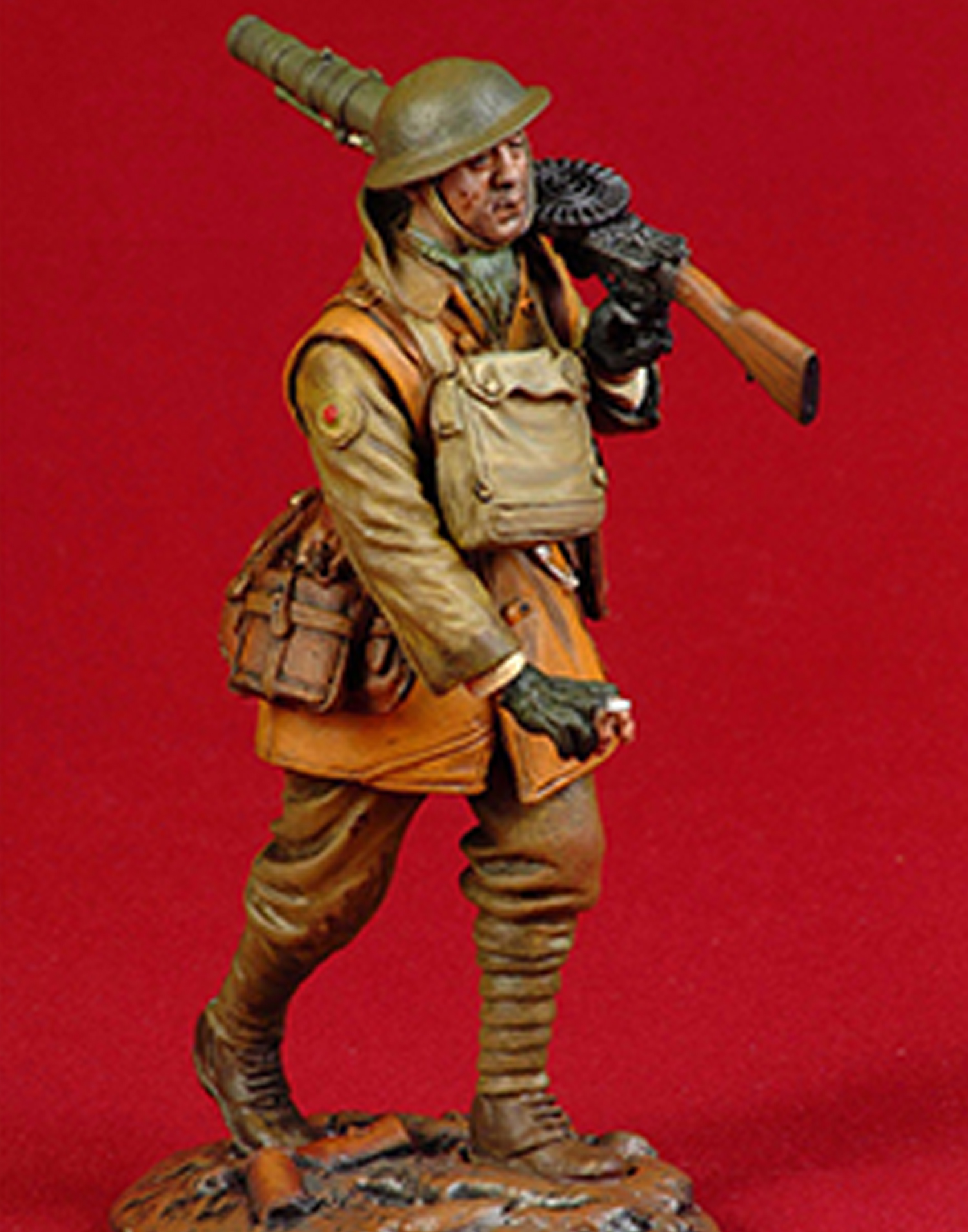 Model Cellar British Lewis Gunner 1916-18 busto mitragliere