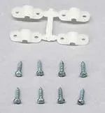 SIG Landing Gear Clips 3/32 clip carrello nylon 4 pezzi
