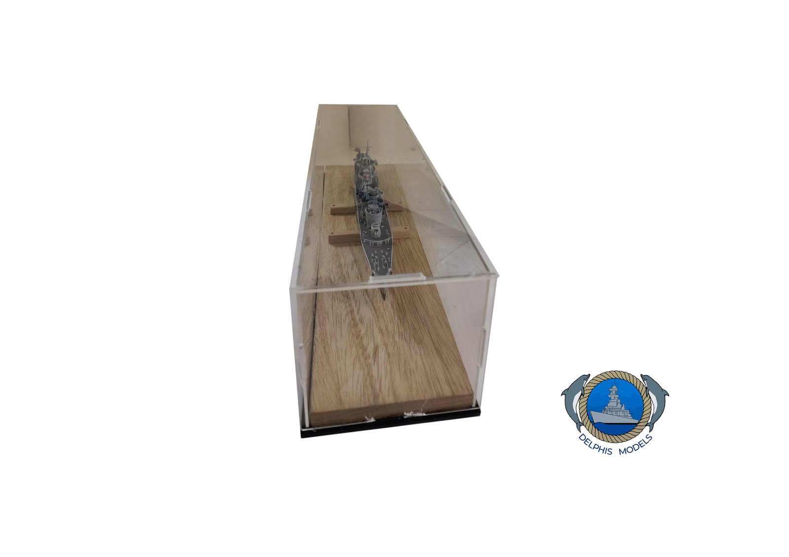 Delphis Models Grecale modello nave montato classe Maestrale