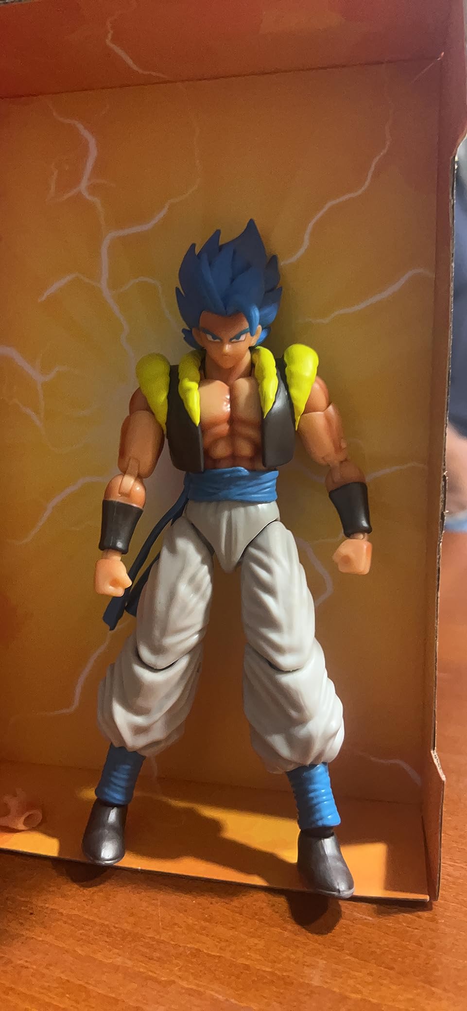 Bandai Dragon Stars Super Saiyan Blue Gogeta action figure 17 cm