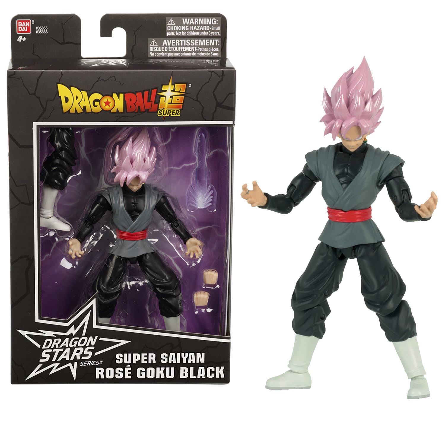 Bandai Dragon Stars Goku Black action figure 17 cm Rose