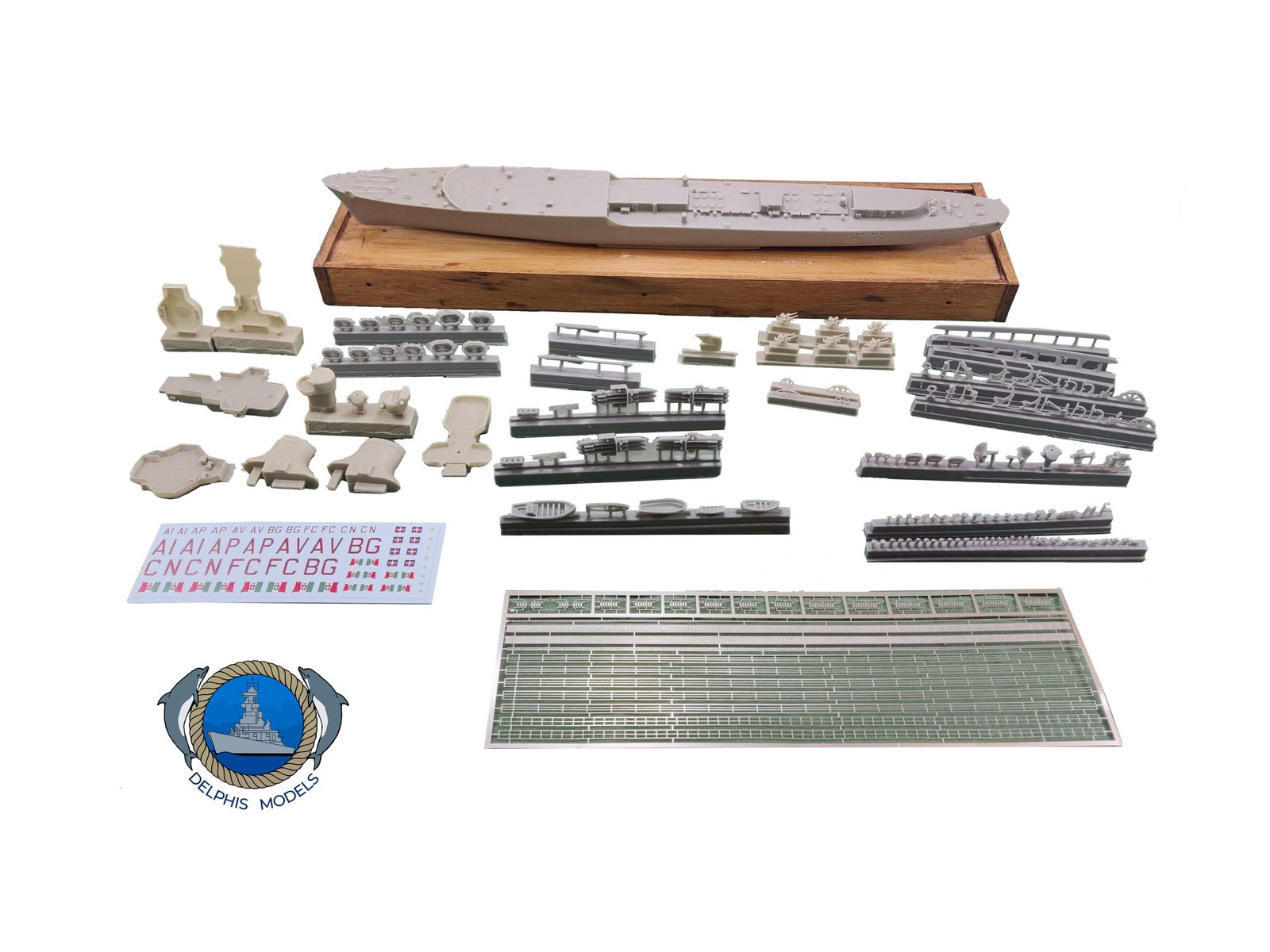 Delphis Models Classe Soldati kit nave 1:700 cacciatorpediniere