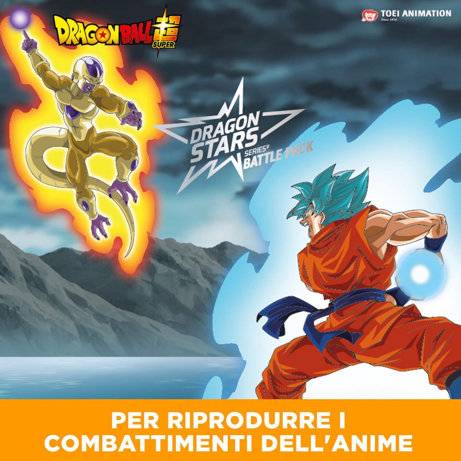 Bandai Dragon Stars Golden Freezer vs Goku action figure 2 pz 17cm