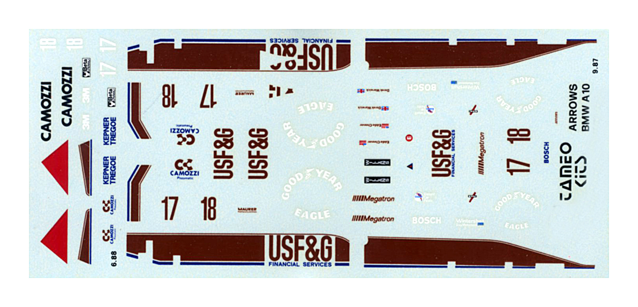 Tameo Kits TMK 078 kit scala 1:43 metallo da verniciare