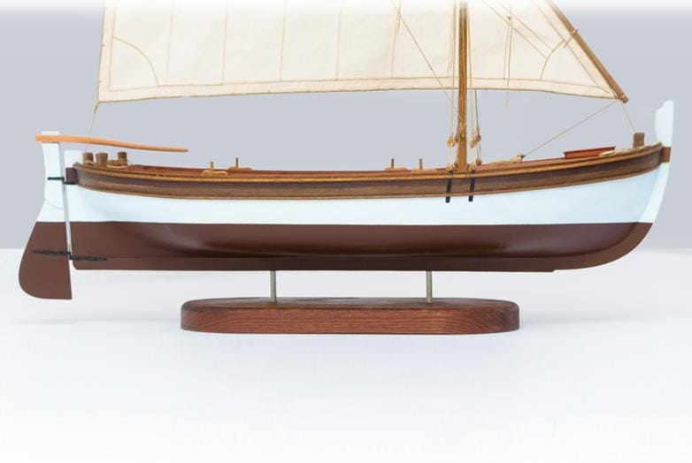 MarisStella Gajeta kit barca legno 1:14 da pesca