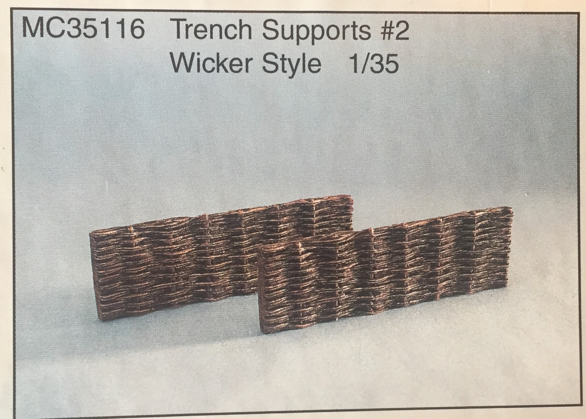 Model Cellar Trench Supports accessorio trincea vimini