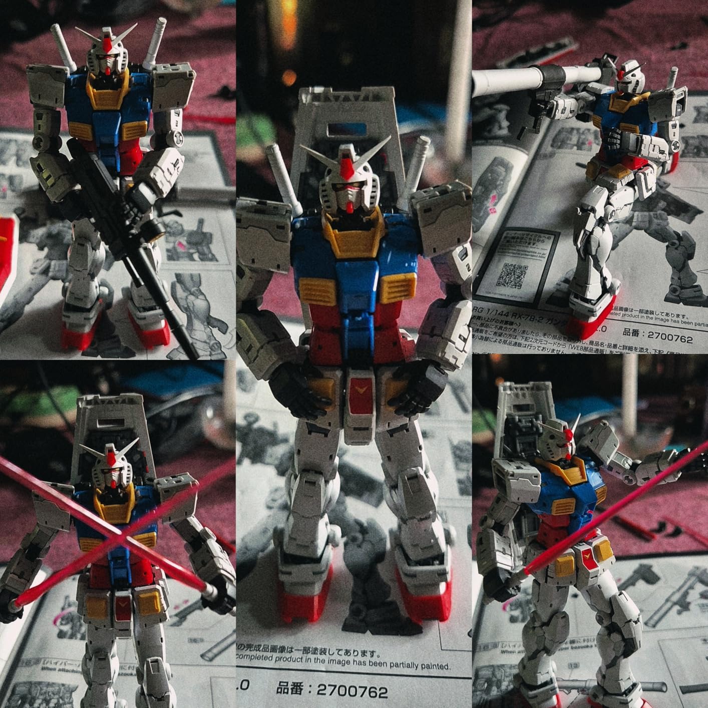 Bandai RG RX-78-2 Gundam Ver.2.0 model kit 1/144