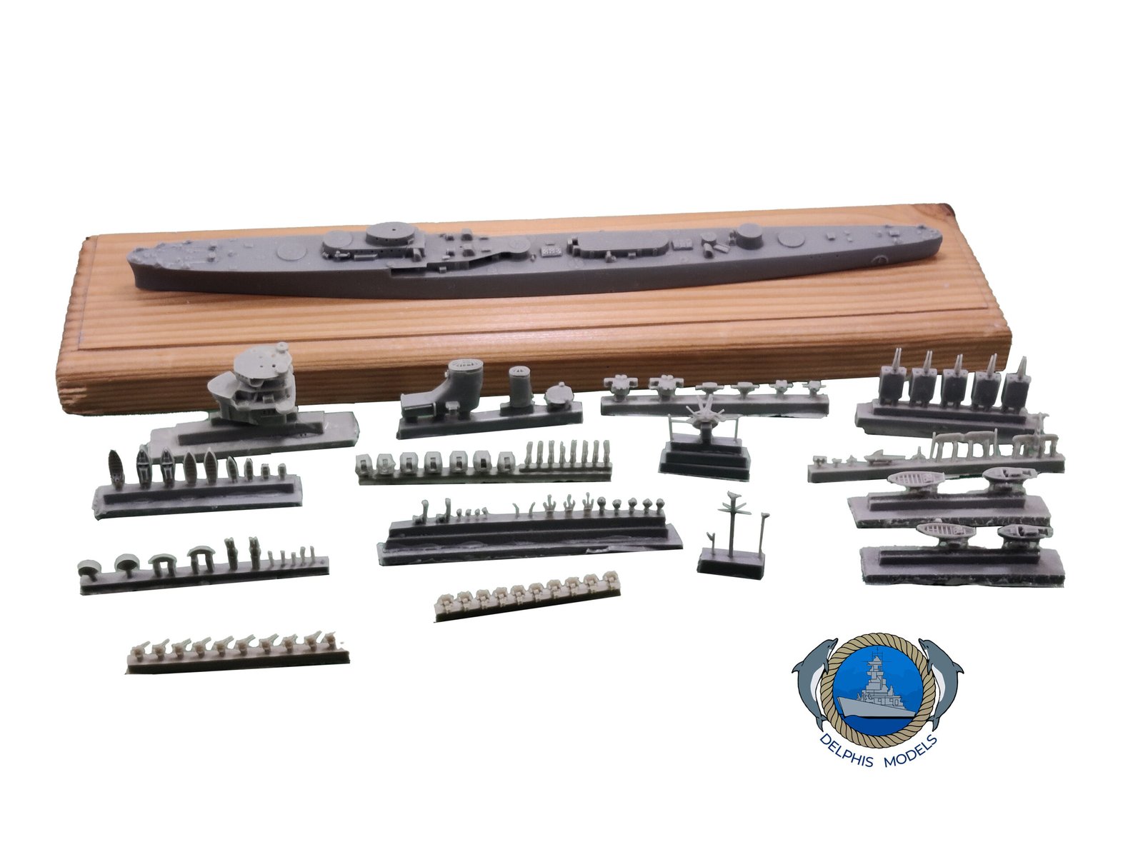 Delphis Models Alberto da Giussano 1:700 kit incrociatore