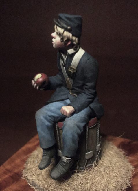 Model Cellar US Civil War Union Drummer Boy busto resina