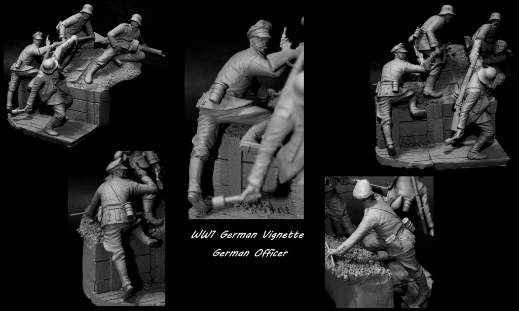 Model Cellar Grenade Thrower vignetta tedesca MC75014
