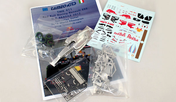 Tameo Kits TMK 411 kit modello 1/43 F1 da verniciare