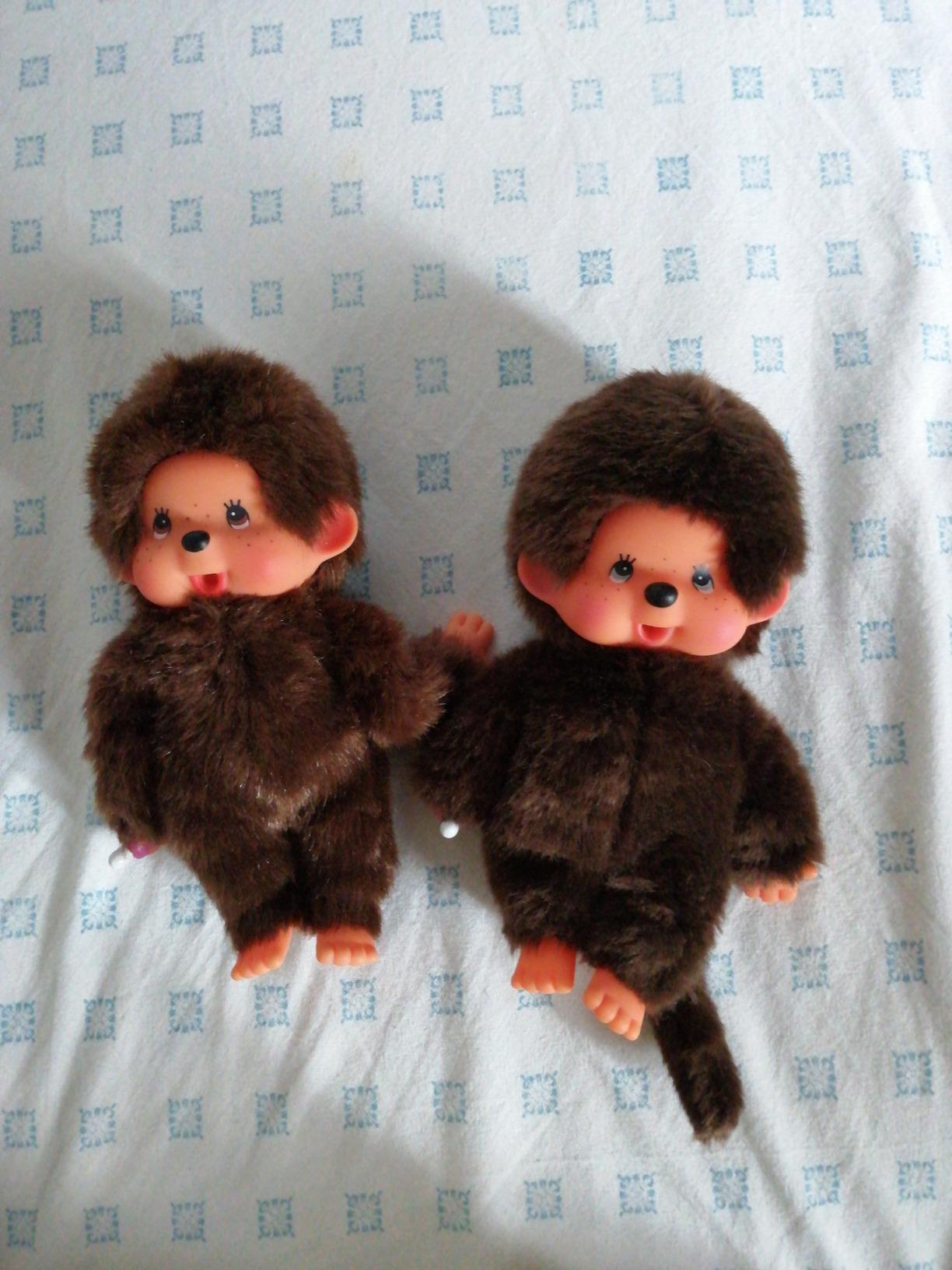 Bandai Monchhichi Unicorno peluche 20 cm anni 80